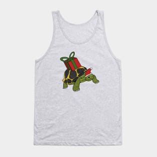 Christmas tortoise Tank Top